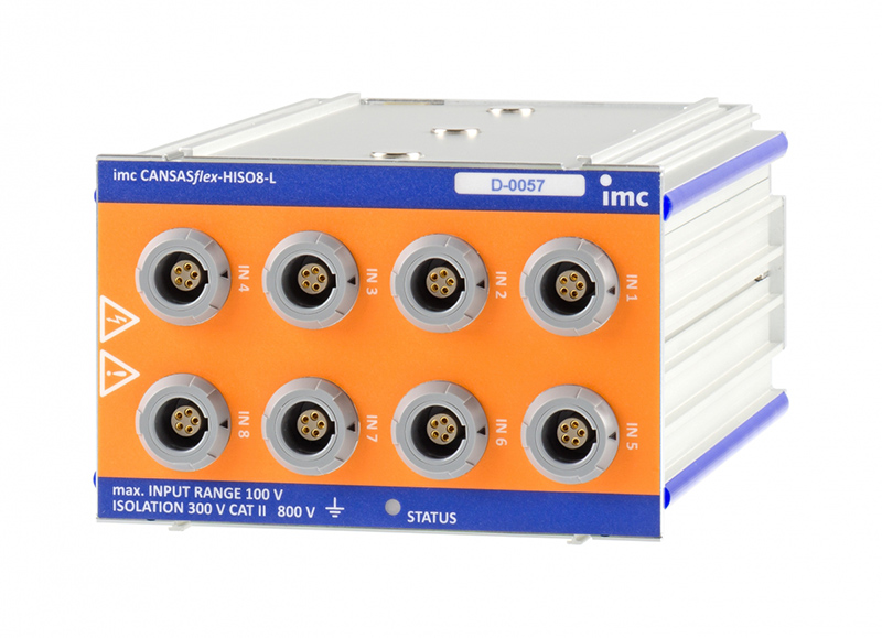 [Translate to Chinese (Simplified):] High isolation CAN measurement modules for measuring PT100 / 1000 and low voltages riding on  levels up to 800 V
