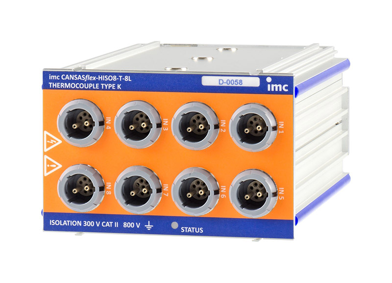 [Translate to Chinese (Simplified):] Measurement module series for safe and precise measurement of temperatures and low voltages at high voltage common mode levels of up to 800 V.]