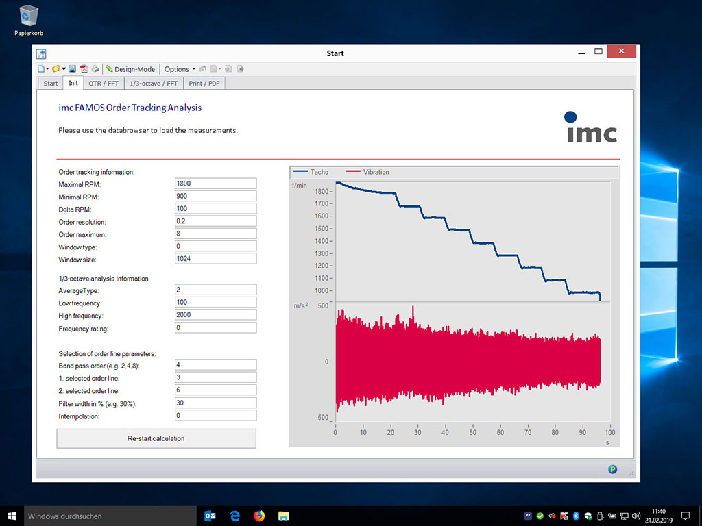 Apps in imc FAMOS 7.4 