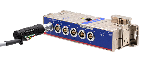 imc ARGUSfit B-4 module with imc LEMO Terminal plug